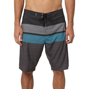 O'NEILL Mens Hyperfreak Streak 21 INCH Black/Hyperfreak Streak